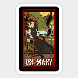 Oh Mary Album Art Sticker